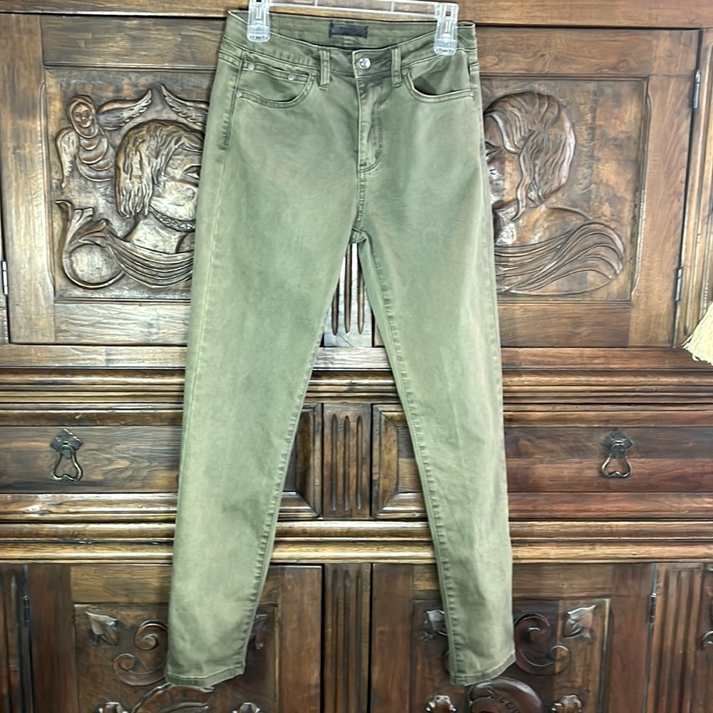This City Olive Skinny Jeans